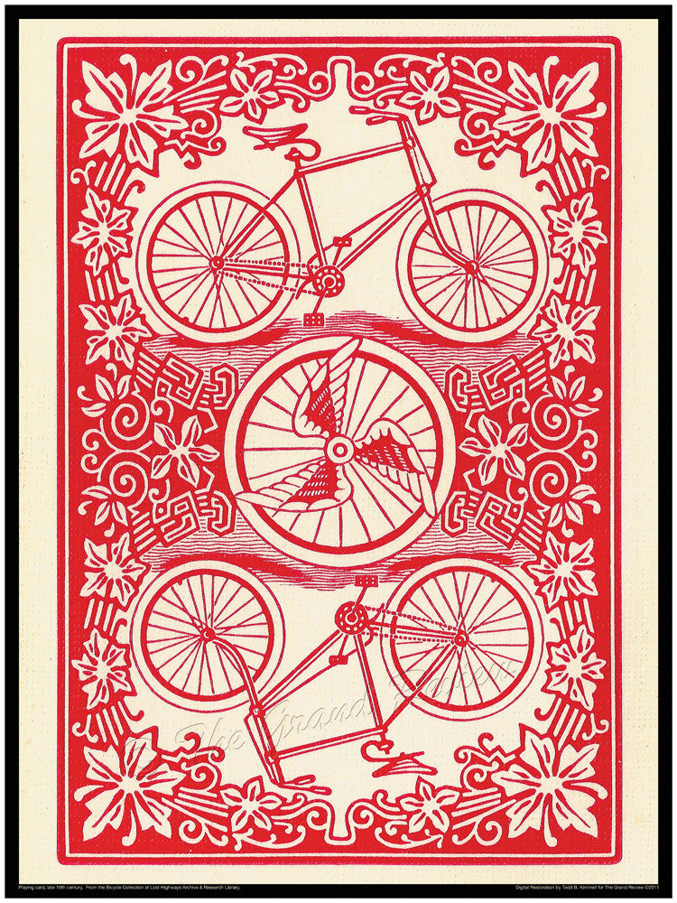 Antique Bicycle - Vintage Bike Print - Safety Bike - Baloon Tires - Rod Brakes - Tweed Ride