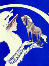 Elegant Horse Model Print - Early 20th Century - BREYER Horse Model... 30 years before!