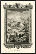 Wine - Ass - The Blood Of The Grape - Wine Spo-Dee-O-Dee - Biblical Print - Scheuchzer - Physica Sacra 1731-1735 - Classical Latin Version