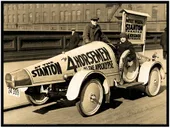 Handsome, Large Print - Silent Movie Era PROMO FILM CAR - 4 Horsemen Of The Apocalypse - Center City Philadelphia