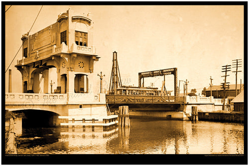 The Delightful Federal Street Bridge 1906 - Camden NJ - A Technological Wonder - Was Derelict - Now Restored - The City Beautiful Movement