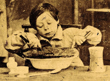 A VERY large print...The CHRISTMAS PIE!!! - Post Civil War holiday feast, 1870s