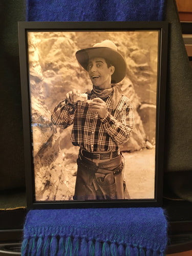 WHOOPEE Eddie Cantor Goes West - Large Format Photo Print - Roll Your Own - Ten Gallon Stetson Hat - Six Shooter - Florenz Ziegfeld