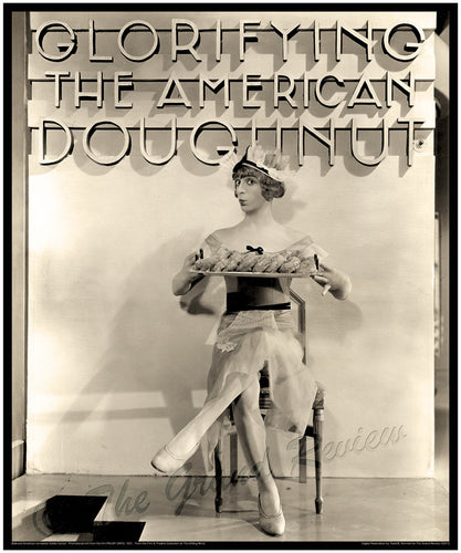 Eddie Cantor In Drag From PALMY DAYS - Large Restored Photo Print - Jazz Age - Art Deco - Streamline Modern - Glorifying The American Girl