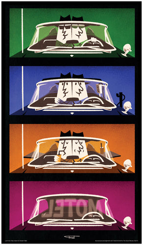 Lammers' New Views For Modern Man, DATE NIGHT, The Classic Gay Date, Drive-In Movies, Vintage Motel
