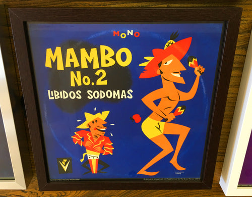 Lammers' New Views For Modern Man, MAMBO MAMBO MAMBO, Record Album Size For A Record Album Frame!