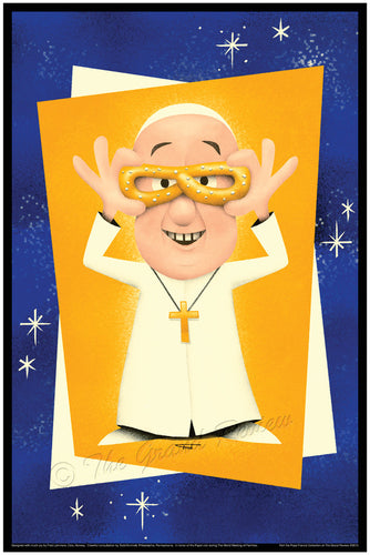 Pope Francis Philadelphia, fresh Philly pretzels... why not? World Meeting of Families Philadelphia 2015