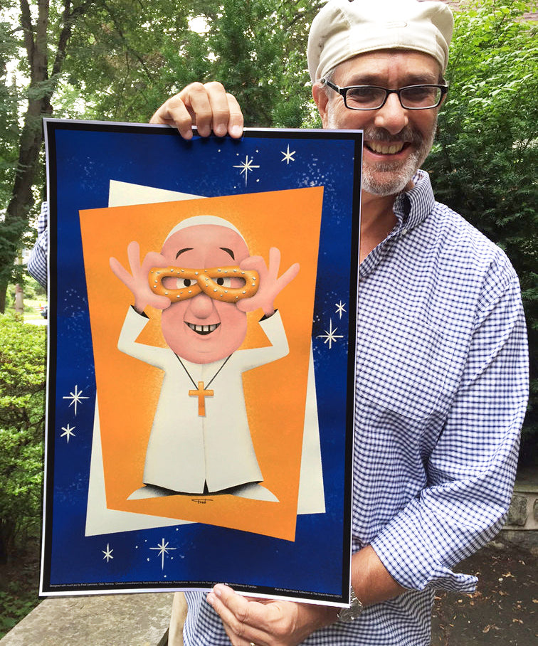 Pope Francis Philadelphia, fresh Philly pretzels... why not? World Meeting of Families Philadelphia 2015