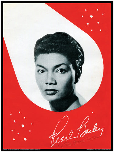 Remarkable Pearl Bailey Print - Legendary American Entertainer- African American Theater Film and Recording Star