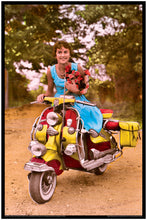 Vintage Scooter Print - 1950s Vespa in Paris. Classic Vespa and Lambretta lovers, fall in love HERE!