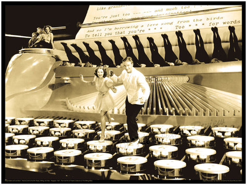 Busby Berkeley - The TYPEWRITER Dance - Too Marvelous For Words - Johnny Mercer - Large Format Print From A Studio Orginal - Legs Legs Legs